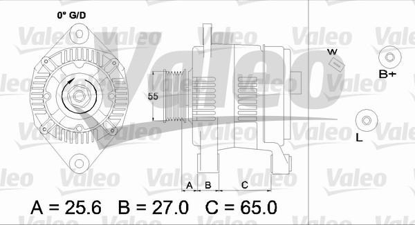 Valeo 436706 - Ģenerators ps1.lv