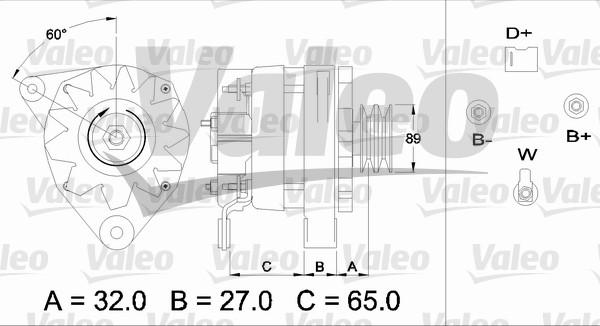 Valeo 436715 - Ģenerators ps1.lv