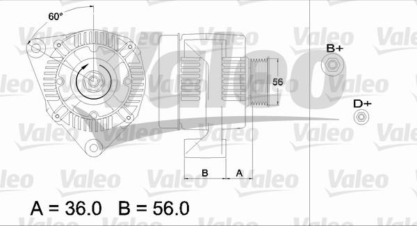 Valeo 436718 - Ģenerators ps1.lv