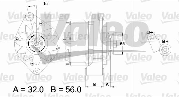 Valeo 436726 - Ģenerators ps1.lv