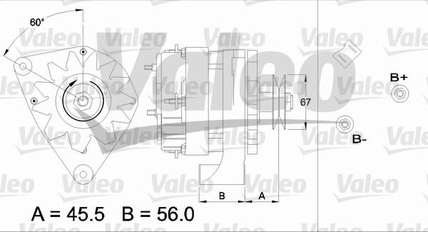 Valeo 433440 - Ģenerators ps1.lv