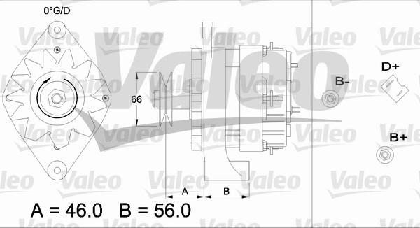 Valeo 433417 - Ģenerators ps1.lv