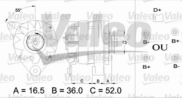 Valeo 433368 - Ģenerators ps1.lv