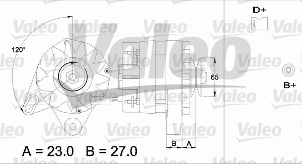 Valeo 433387 - Ģenerators ps1.lv