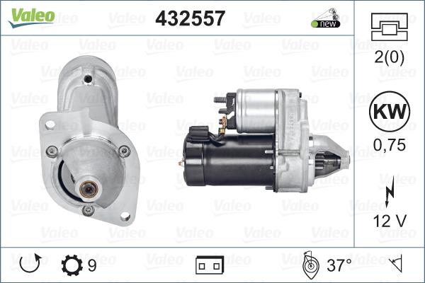 Valeo 432557 - Starteris ps1.lv