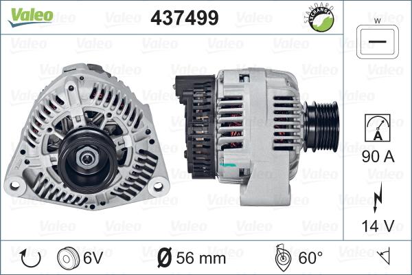 Valeo 437499 - Ģenerators ps1.lv