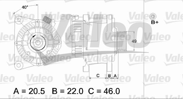 Valeo 437409 - Ģenerators ps1.lv