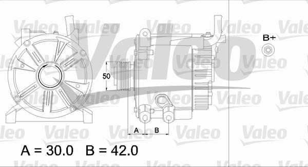 Valeo 437415 - Ģenerators ps1.lv