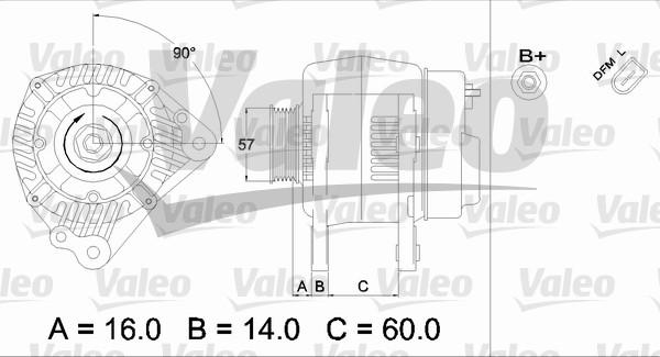 Valeo 437411 - Ģenerators ps1.lv