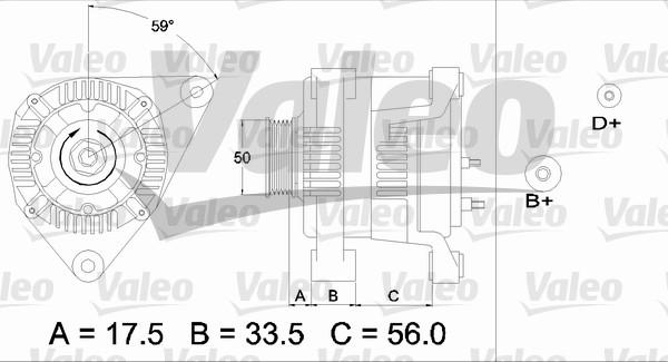 Valeo 437413 - Ģenerators ps1.lv