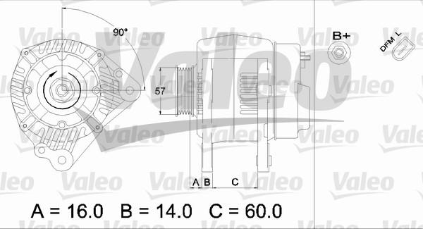 Valeo 437412 - Ģenerators ps1.lv