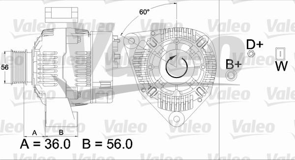 Valeo 437489 - Ģenerators ps1.lv