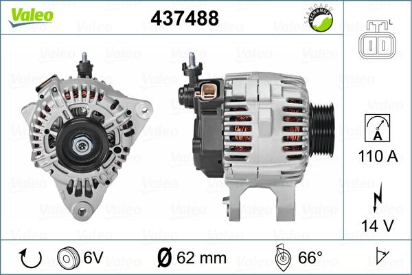 Valeo 437488 - Ģenerators ps1.lv