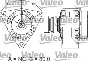 Valeo 437482 - Ģenerators ps1.lv