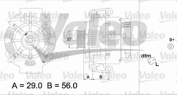 Valeo 437420 - Ģenerators ps1.lv