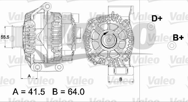 Valeo 437475 - Ģenerators ps1.lv