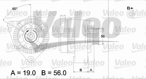 Valeo 437190 - Ģenerators ps1.lv