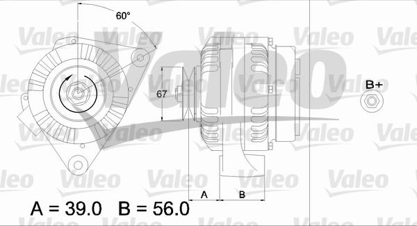 Valeo 437191 - Ģenerators ps1.lv