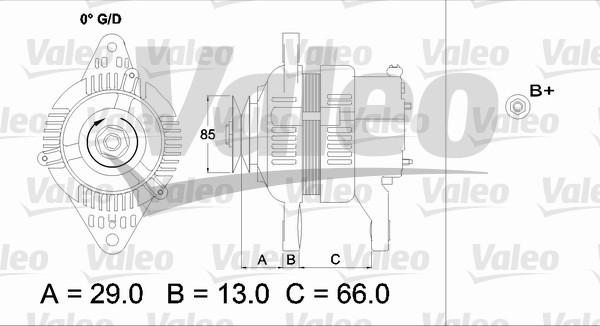 Valeo 437157 - Ģenerators ps1.lv