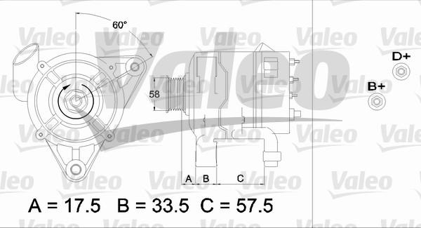 Valeo 437181 - Ģenerators ps1.lv