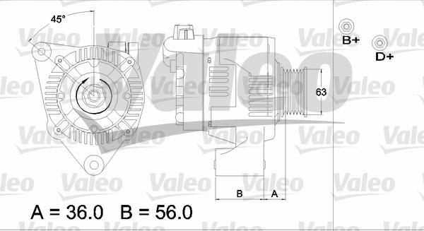 Valeo 437187 - Ģenerators ps1.lv