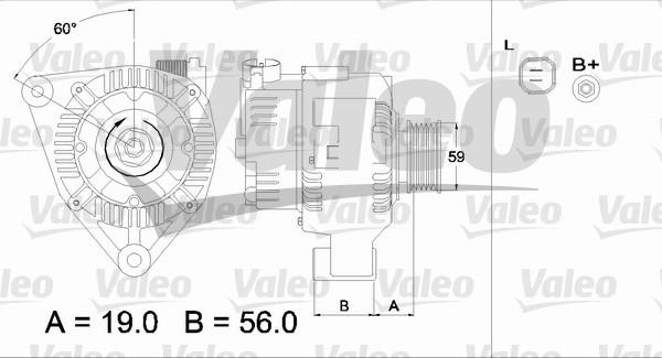 Valeo 437342 - Ģenerators ps1.lv