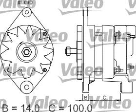 Valeo 437352 - Ģenerators ps1.lv