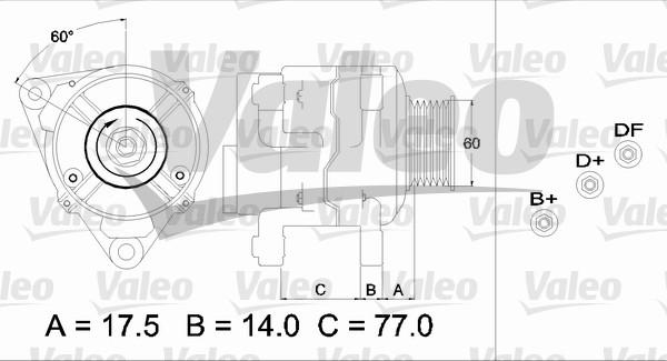 Valeo 437388 - Ģenerators ps1.lv