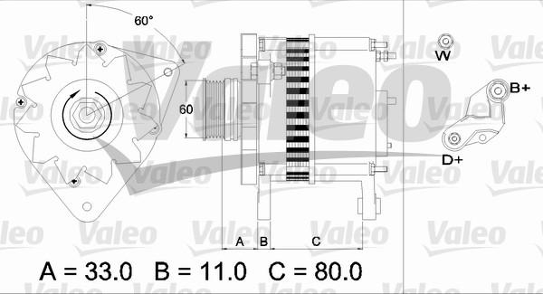 Valeo 437382 - Ģenerators ps1.lv