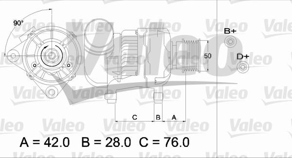 Valeo 437330 - Ģenerators ps1.lv