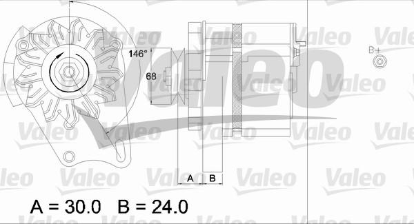 Valeo 437370 - Ģenerators ps1.lv