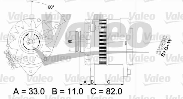 Valeo 437378 - Ģenerators ps1.lv