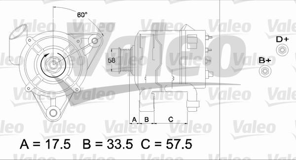 Valeo 437215 - Ģenerators ps1.lv