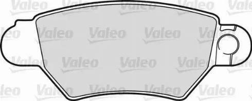 Valeo 598455 - Bremžu uzliku kompl., Disku bremzes ps1.lv