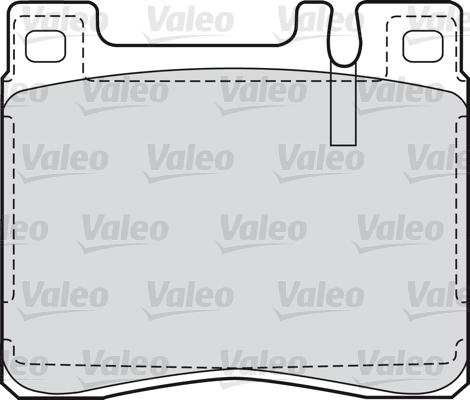 Valeo 598688 - Bremžu uzliku kompl., Disku bremzes ps1.lv