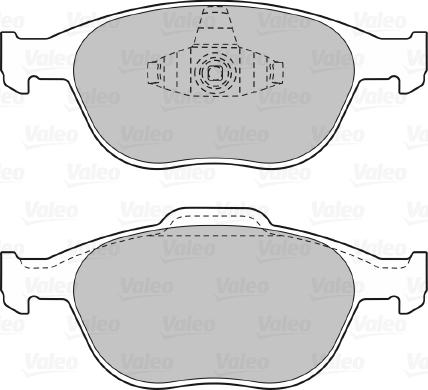 Valeo 598639 - Bremžu uzliku kompl., Disku bremzes ps1.lv