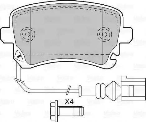 BOSCH 986494108 - Bremžu uzliku kompl., Disku bremzes ps1.lv