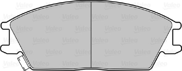 Valeo 598052 - Bremžu uzliku kompl., Disku bremzes ps1.lv