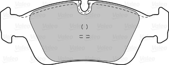 Valeo 598018 - Bremžu uzliku kompl., Disku bremzes ps1.lv