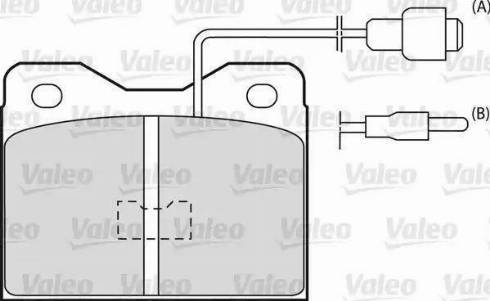 Valeo 598152 - Bremžu uzliku kompl., Disku bremzes ps1.lv