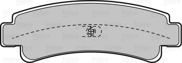 Valeo 598826 - Bremžu uzliku kompl., Disku bremzes ps1.lv