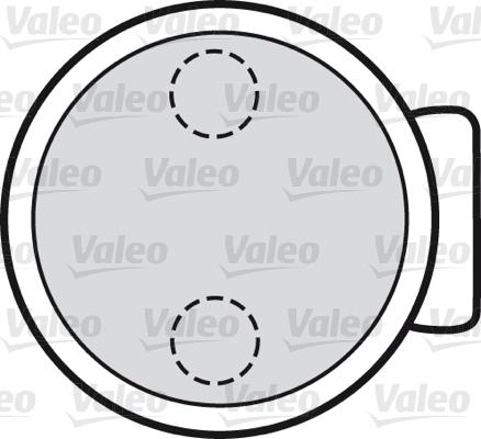 Valeo 598363 - Bremžu uzliku kompl., Disku stāvbremze ps1.lv