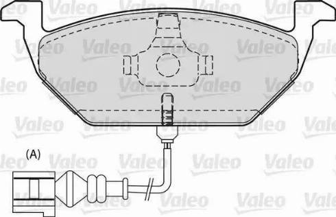 Valeo 598298 - Bremžu uzliku kompl., Disku bremzes ps1.lv