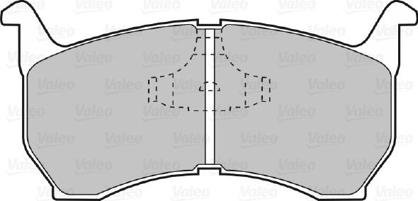 Valeo 598239 - Bremžu uzliku kompl., Disku bremzes ps1.lv