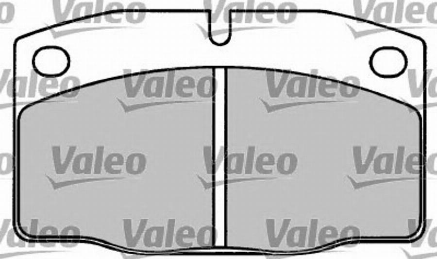 Valeo 597008 - Bremžu uzliku kompl., Disku bremzes ps1.lv