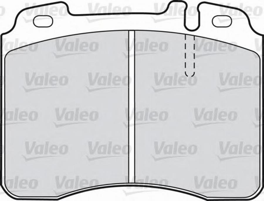 Valeo 540801 - Bremžu uzliku kompl., Disku bremzes ps1.lv