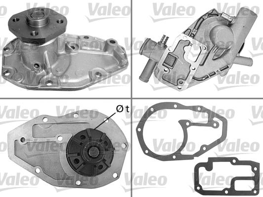 Valeo 506041 - Ūdenssūknis ps1.lv