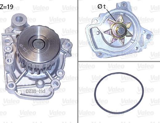 Valeo 506811 - Ūdenssūknis ps1.lv