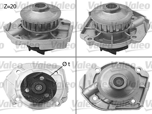 Valeo 506397 - Ūdenssūknis ps1.lv