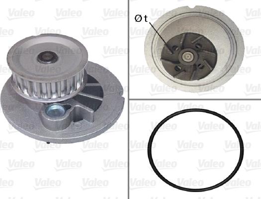 Valeo 506703 - Ūdenssūknis ps1.lv